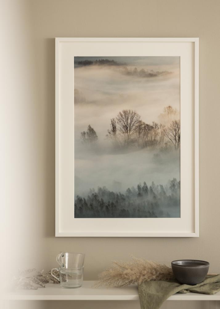 Rama Ekskluzywny Biały 40x50 cm