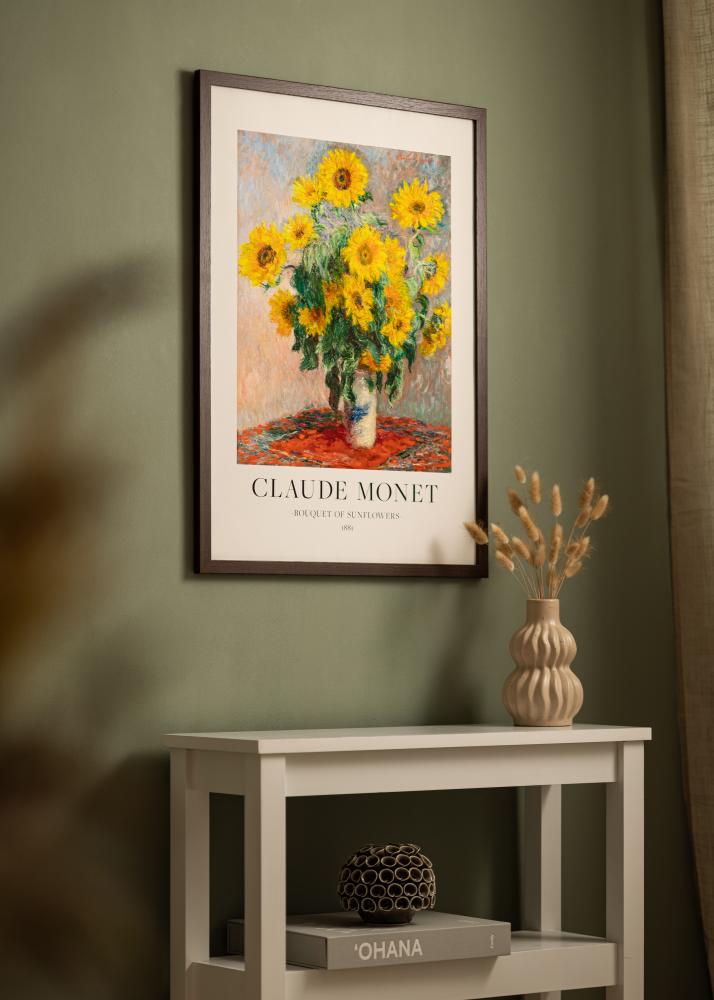 Rama Deco Szkło akrylowe Orzech 60x60 cm