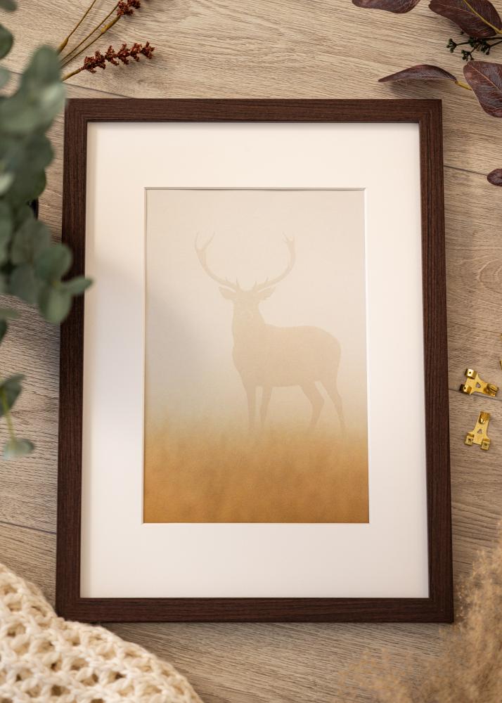 Rama Deco Szkło akrylowe Orzech 60x60 cm