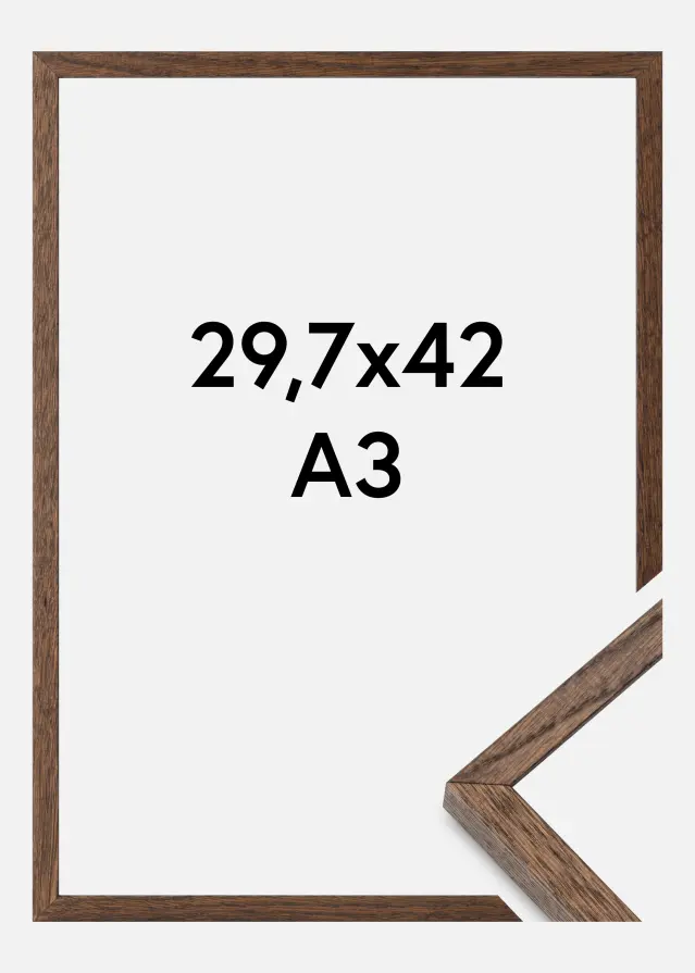 Massive Oak Szkło akrylowe Dark Painted 29,7x42 cm (A3)