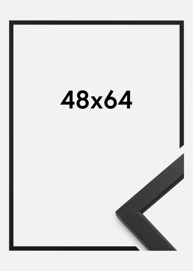 Rama Edsbyn Szkło akrylowe Czarny 48x64 cm