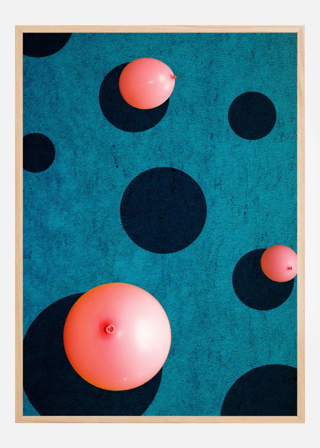 Three balloons Plakat