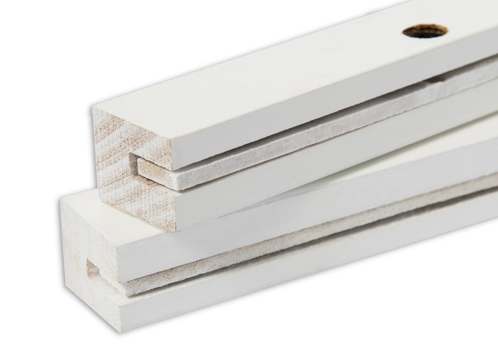 Wieszak na plakat Biały - 21 cm