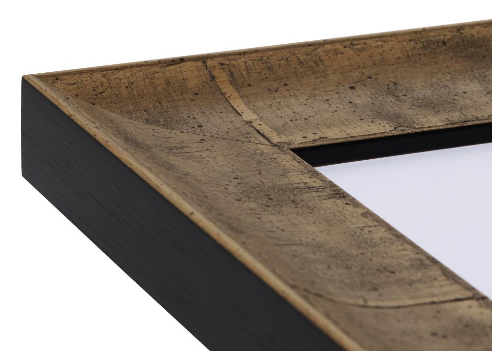 Rama Ribe Beżowy Fornir z korzenia - Dowolny rozmiar