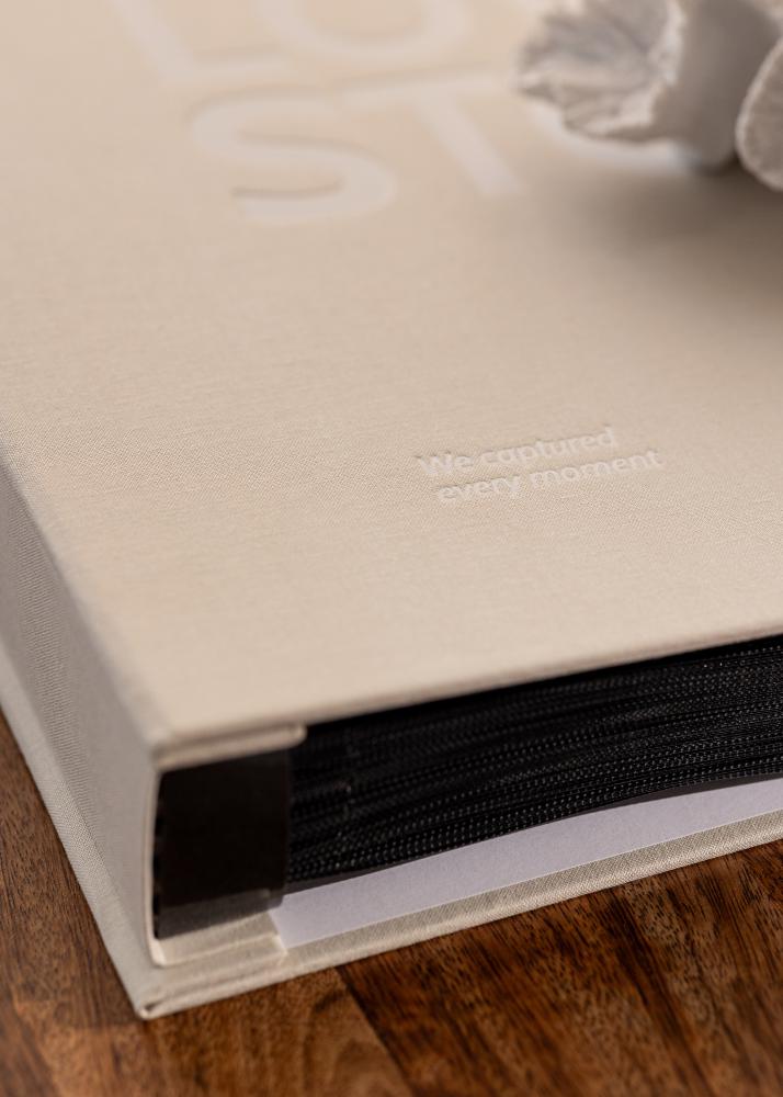 KAILA Album na zdjęcia OUR LOVE STORY Kremowy - 600 zdjęć w formacie 10x15 cm