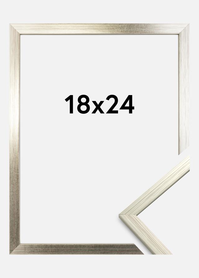 Rama Edsbyn Srebrny 18x24 cm