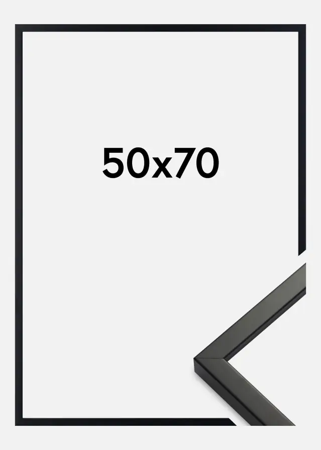 Rama Ekskluzywny Czarny 50x70 cm
