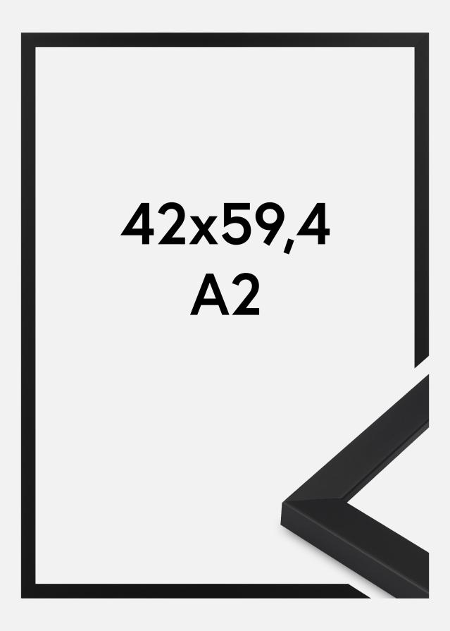 Rama Oban Szkło akrylowe Czarny 42x59,4 cm (A2)