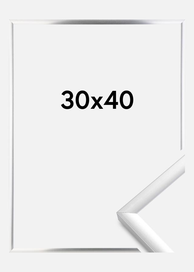 Rama New Lifestyle Szkło akrylowe Srebrny 30x40 cm