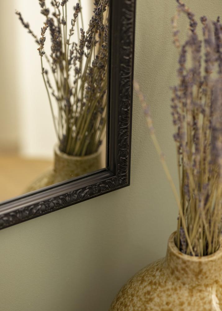 Lustro Nostalgia Czarny 40x120 cm