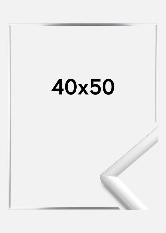 Rama New Lifestyle Szkło akrylowe Srebrny 40x50 cm