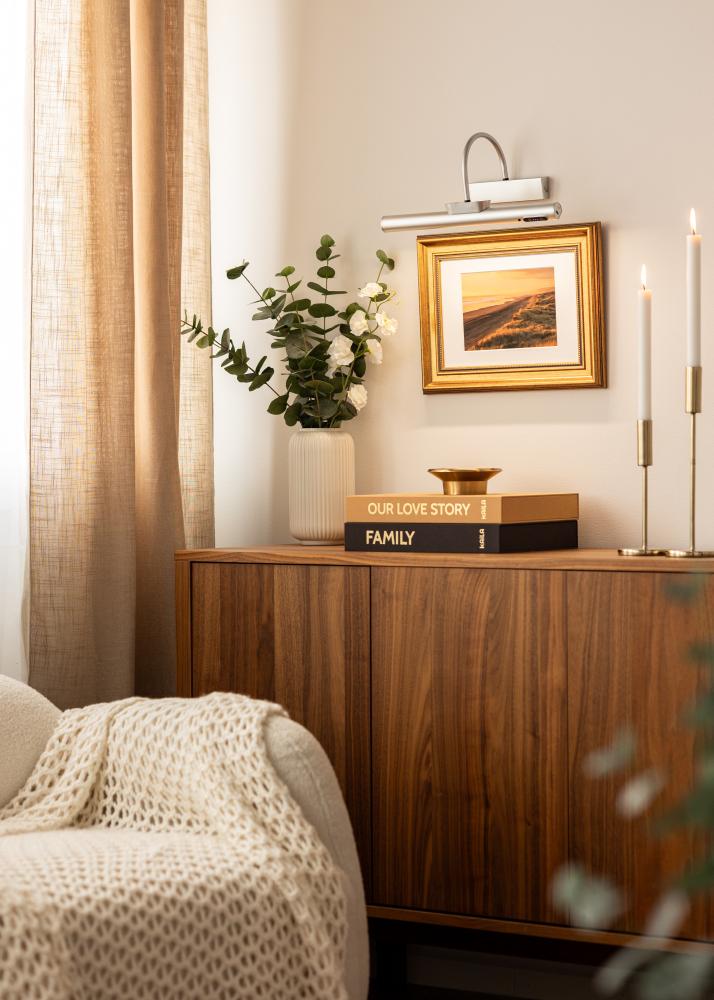 KAILA Spark Oświetlenie Obrazów na Baterie 35 cm - Srebrny