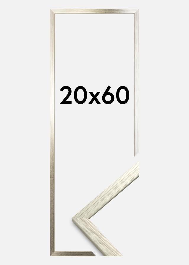 Rama Edsbyn Srebrny 20x60 cm