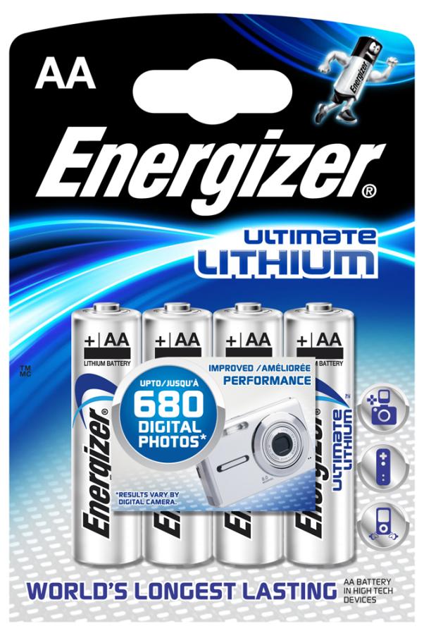 Energizer Ultimate Lit AA 4-pak
