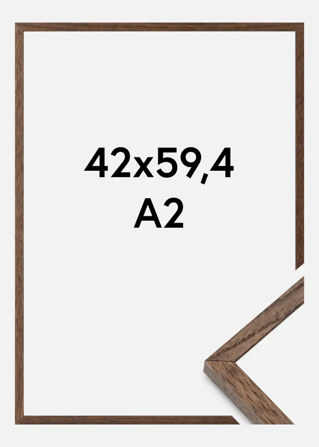 Massive Oak Szkło akrylowe Dark Painted 42x59,4 cm (A2)