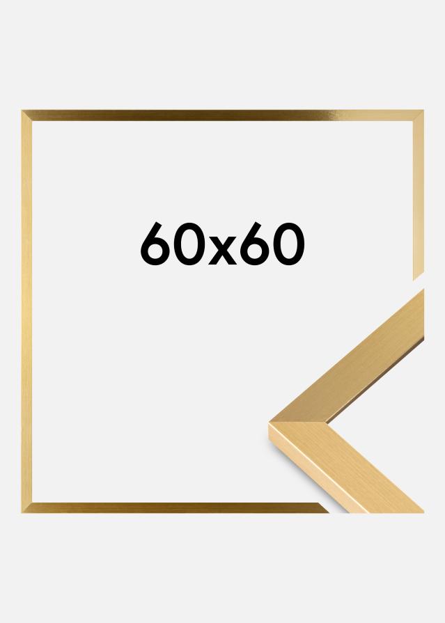 Rama Selection Szkło akrylowe Złoty 60x60 cm