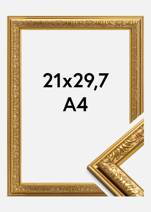 Rama Nostalgia Złoty 21x29,7 cm (A4)