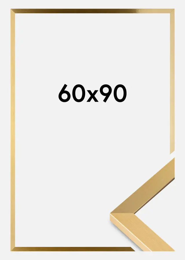 Rama Selection Szkło akrylowe Złoty 60x90 cm