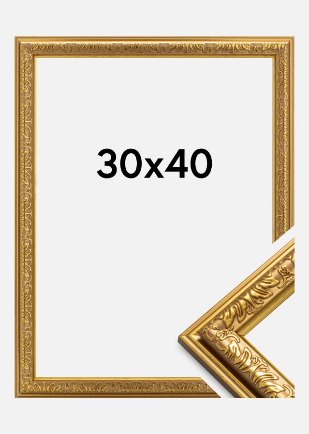 Rama Nostalgia Złoty 30x40 cm