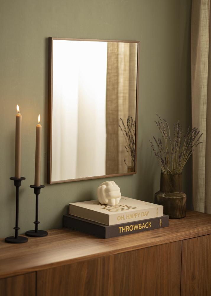 Lustro Chicago Orzech 51x61 cm