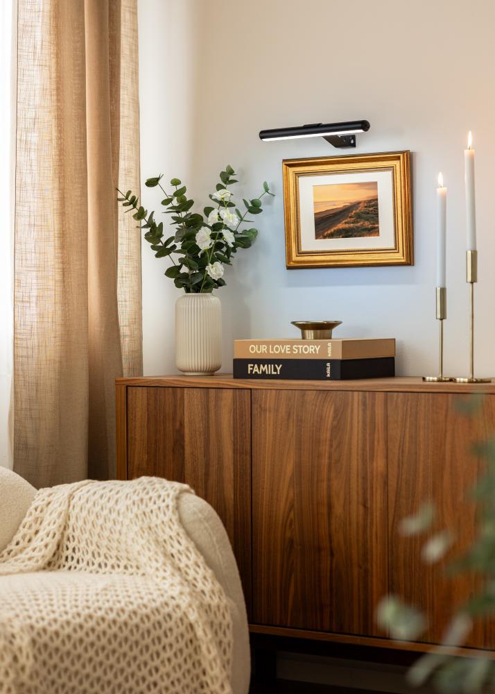 KAILA Lux Oświetlenie Obrazów na Baterie 33 cm - Czarny