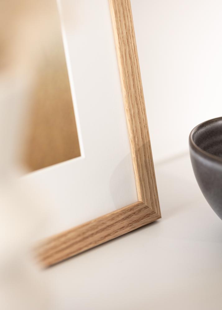 Rama Tidlös Szkło akrylowe Lity Dąb 30x45 cm