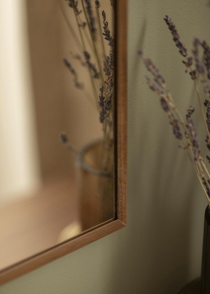 Lustro Chicago Orzech 51x61 cm