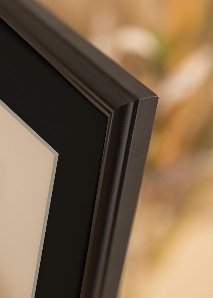 Rama Siljan Czarny 60x60 cm - Passe-patrout Czarny 50x50 cm