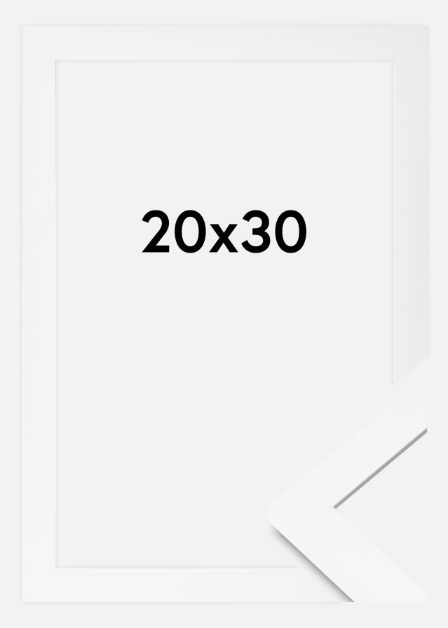 Rama BGA Classic Szkło akrylowe Biały 20x30 cm
