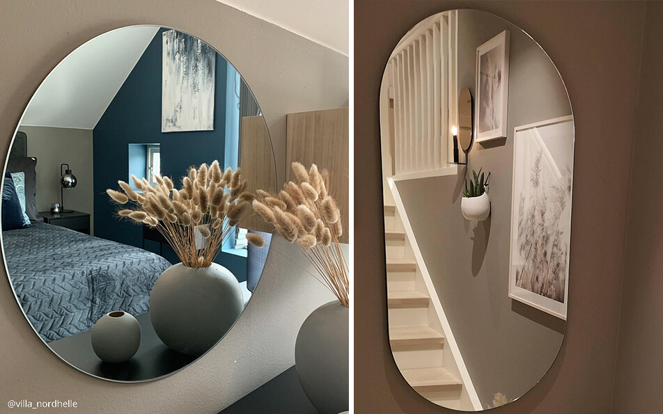 Lustro w sypialni – lustro w przedpokoju