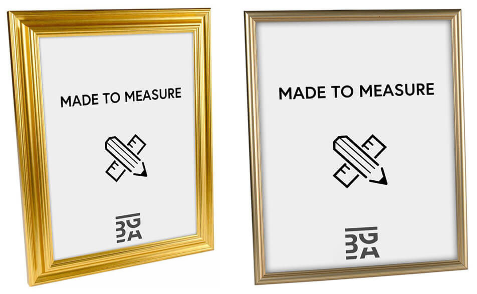 Klasyczna złota ramka / klasyczna srebrna ramka