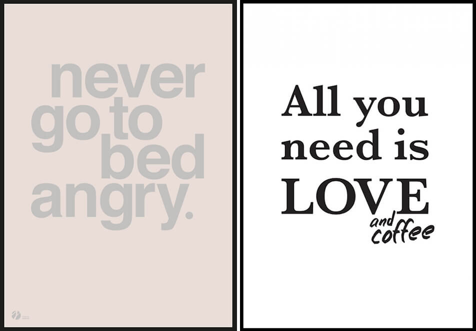 Plakaty z zabawnymi cytatami – plakaty z tekstem