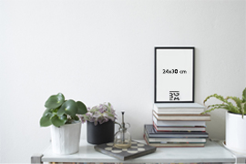 Elegancka ramka 24x30 na ławce Ramka XxX cm