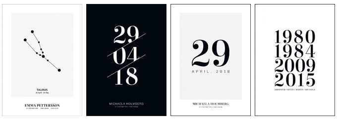 Znajdź swój ulubiony wśród naszych osobistych plakatów