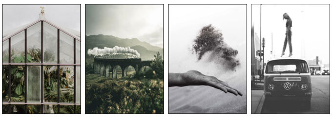 4 eleganckie grafiki